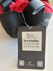 Climb X Rave Strap Climbing Shoe Racing Red Women’s 10.0