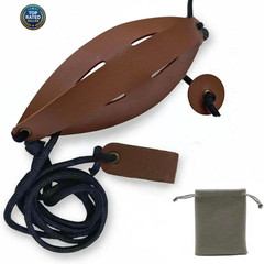 Shepherd Sling Durable Leather Rock Throwing Slingshot Long Distance Launcher