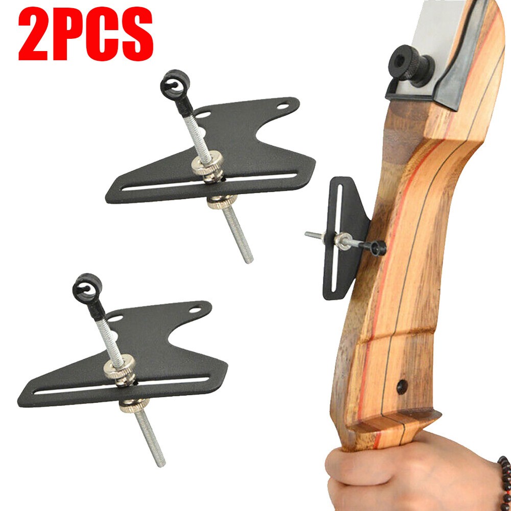 2X 1Pin Archery Sight Simple Single Recurve Bow Hunting Accessories Collimation