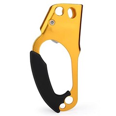 Climbing Hand Ascender Outdoor Mountaineering Tree Arborist Gold – Right