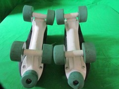 Roller Derby Cobra 340 Roller Quad Skates Size 7 (US) Black/Teal Nice Condition
