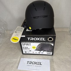 Troxel Spirit MIPS Horse Riding Helmet Black Duratec Medium 22″-23 1/8″