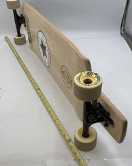 Rare Soda Factory Clutch Doubletap Hempstar 38″ Longboard Complete Paris Trucks