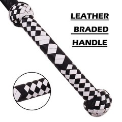 Cow Hide Leather BULL WHIP 04 to 06 Feet Long 12 Plaits Indiana Jones Whip