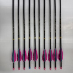 victory Archery Arrows VAP TKO V1 400 Spine 10 Arrows Included – Item 3650