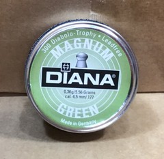 Diana Magnum Green .177 Caliber Pellets 300 Count