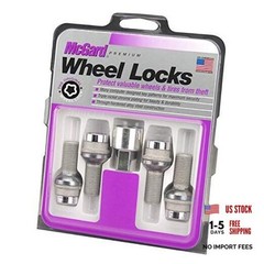 28032 Chrome Bolt Style Radius Seat Lock Bolt Set (M14 x 1.5 Thread Size) –
