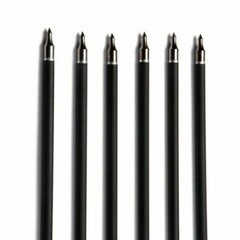 28/30/32 inch Archery Carbon Arrows Spine 500 OD 7.8mm for Compound&Recurve Bow