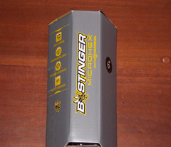 Bee Stinger MicroHex 6″ Stabilizer in Matte Black w/Green – B Stinger