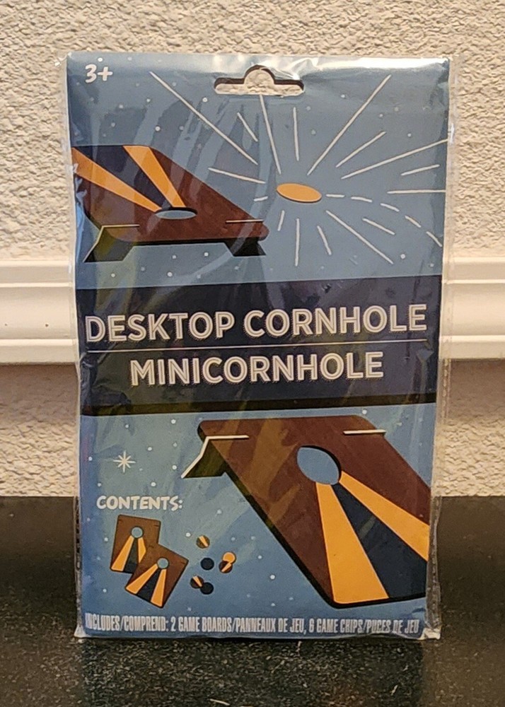 Desktop Cornhole Minicornhole Toss Game Kit Unique Novelty Office Gift