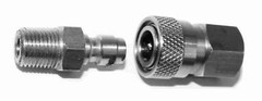Paintball quick disconnect male female set fittings paintballing air adapter.