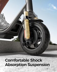 2024 Electric Scooter Adults Teens Folding E-Scooter with APP & Shock Suspension