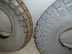PAIR) Kenda K304A-06 4.10/3.50-6 Tire HEAVY DUTY 4 PLY RATING TUBE TYPE.