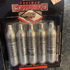 Crosman Airgun 5 Copperhead CO2 Powerlets 12 Grams