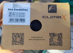 Climb X Rave Granite Climbing Shoes – Womens Size US 6.5