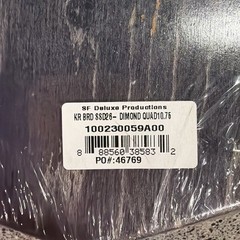 Krooked dimond quad Beamer skateshop day 2026 special shape deck Krkd diamond