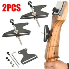 2X 1Pin Archery Sight Simple Single Recurve Bow Hunting Accessories Collimation