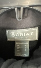 Ariat Women’s Black Team AriatTek Softshell Full Zip Jacket Sz L