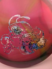 Discraft Elite Z Swirl Cicada (Medium Bee Stamp With Holographic Bee Foil) 163g