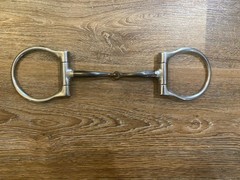 Sweet Iron Dee Ring Snaffle Bit