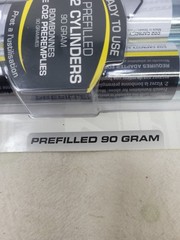 6 JT Prefilled C02 Cylinders 90gram Paintball Tank Threaded 3-2 Pack New Sealed
