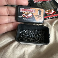 Crosman Airgun 5 Copperhead CO2 Powerlets 12 Grams Lot Of 5 (26 Total)
