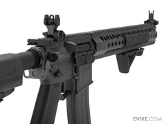 Krytac War Sport Licensed LVOA-C Carbine Airsoft AEG Rifle (Model: Black)
