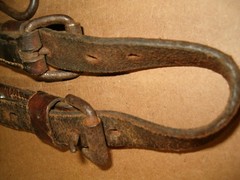 Vintage Leather Horse Harness Straps and Hardware Pieces Tack Equipment