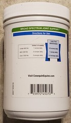 Nutramax Cosequin ASU Equine Joint Support With MSM And ASU Powder 1.1 lb