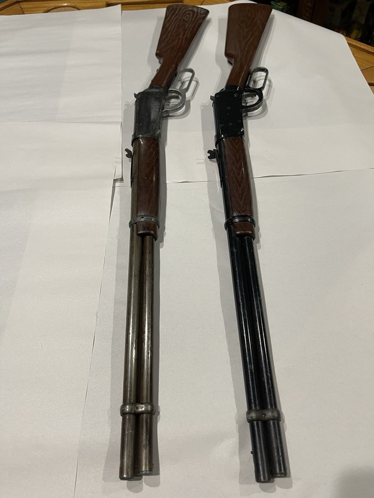 VINTAGE DAISY MODEL 1894 .177 CAL LEVER ACTION RIFLE LOT OF 2 “NOT TESTED”