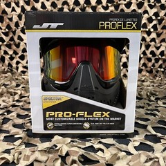 NEW Jt ProFlex Thermal Paintball Mask – Black/Black w/ Prizm 2.0 Hi-Def Lens