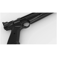 Crosman P1322 American Classic Pneumatic Pellet 22 Cal Air Pistol – Black