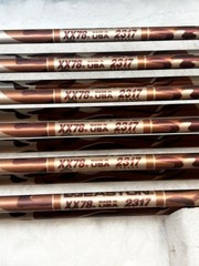 MIXED LOT OF 17 Easton 2317 & 2514 Camo XX78 SUPER SLAM Aluminum Arrows