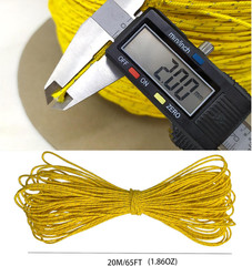 Dyneema Reflective Rope -2Mm 400Kg Fracture Strain – Suitable for Tents, Kite Su
