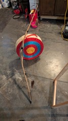 Handmade Straw Archery Target 20″