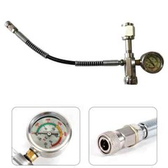 5000PSI Pressure Gauge SCBA Fitting Refill Charging Adapter & 60cm Hose