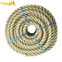 3/4 Inch × 100 Feet 3 Strand Twisted Rope PP Manila Rope Wear Resistant