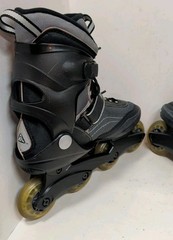 Mens K2 Exo 2.1 Sz 8 40.5 Outdoor Black Performance Inline Skates Roller Blades