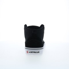 Airwalk Ollie CW06511M Mens Black Suede Skate Inspired Sneakers Shoes
