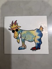 GOAT USA Hippie Goat Sticker. Single Sticker. Brand New.