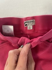 Dover Saddlery Riding Sport Breeches Pants Youth Girls Sz 6 Equestrian Pink EUC