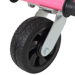 Hoverboard Go-Kart Seat Attachment, Adjustable Frame, Pink
