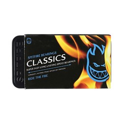 SPITFIRE Skateboard Wheels CLASSIC BEARINGS – Pack of 8 with Reusable Tin