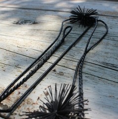 B55 Dacron Flemish Twist Longbow & Recurve Bow String W/ String Silencers