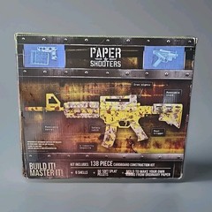 Paper Shooters Zombie Slayer Kit, Realistic Shells Paper Splat Pellets New
