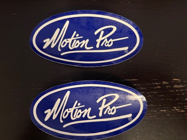 Motion Pro MX Accessories Sticker *Glossy*Size: 3.75”X 2.75” 2pc set
