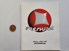 Fresh Jive Streetwear Snowboard Vintage 1996/7 Dealer Catalog Exclnt Condition
