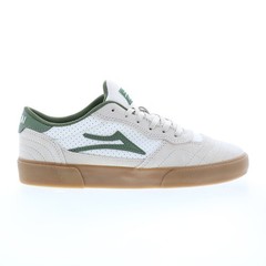 Lakai Cambridge Mens Beige Suede Lace Up Skate Inspired Sneakers Shoes