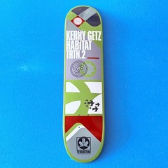 RARE NOS! KERRY GETZ HABITAT SKATEBOARD DECK TERRATONE 2 SERIES