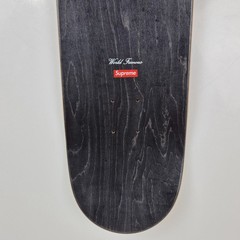 SUPREME League Skateboard Deck SS23 Collection World Famous S.U.P.R.E.M.E. White